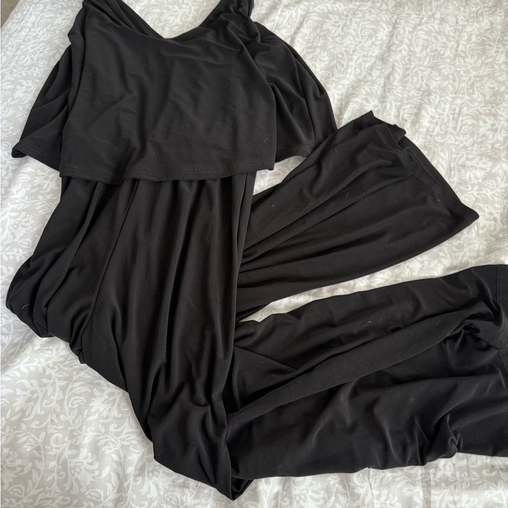 Tahari Black XS Jumpsuit